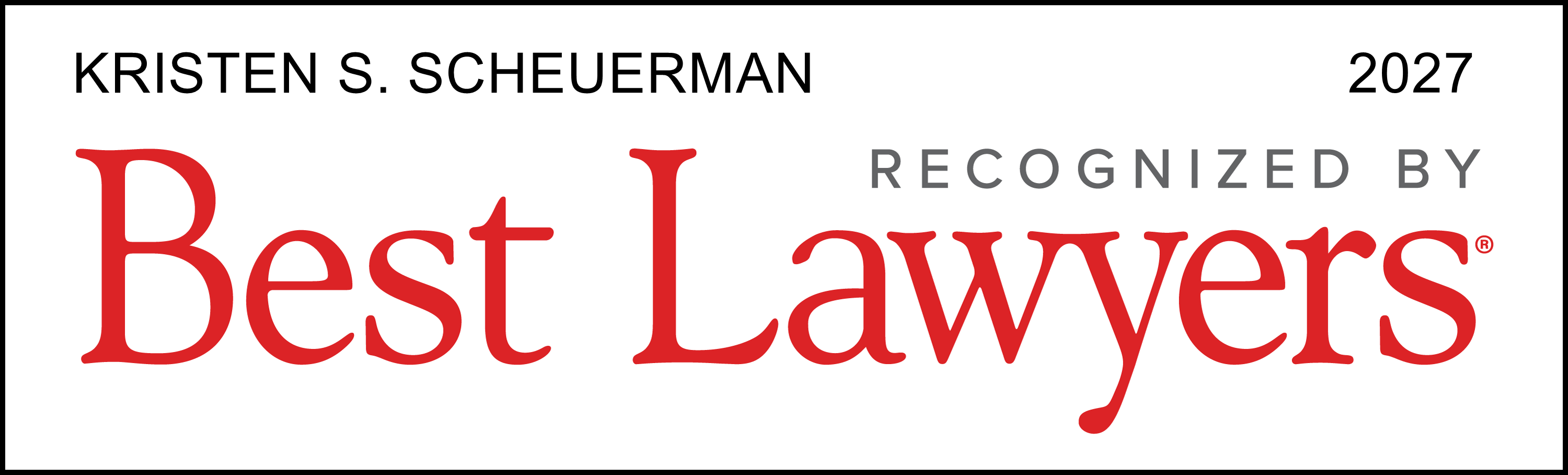 Best Lawyers 2027