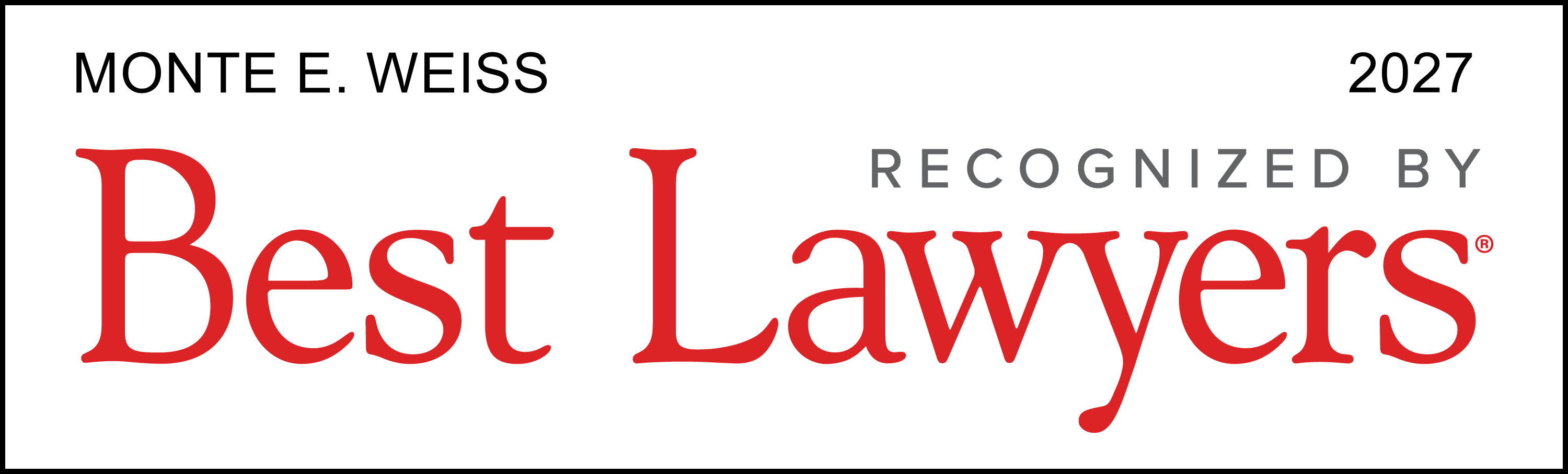 Best Lawyers 2027